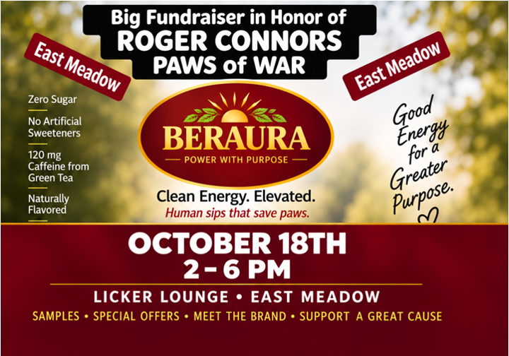 BERAURA Joins the October 18 Fundraiser Honoring Roger Connors