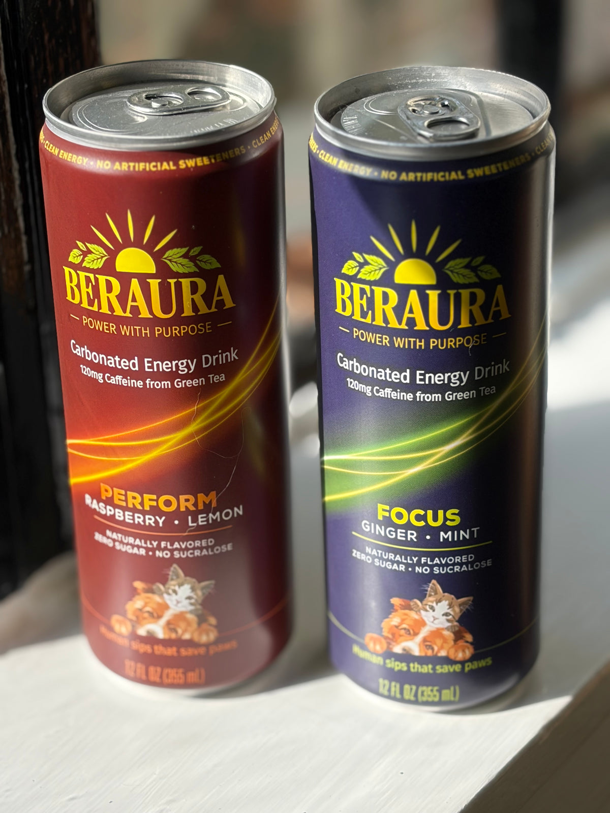 Carbonated Energy Drink Variety Pack (6 FOCUS + 6 PERFORM)