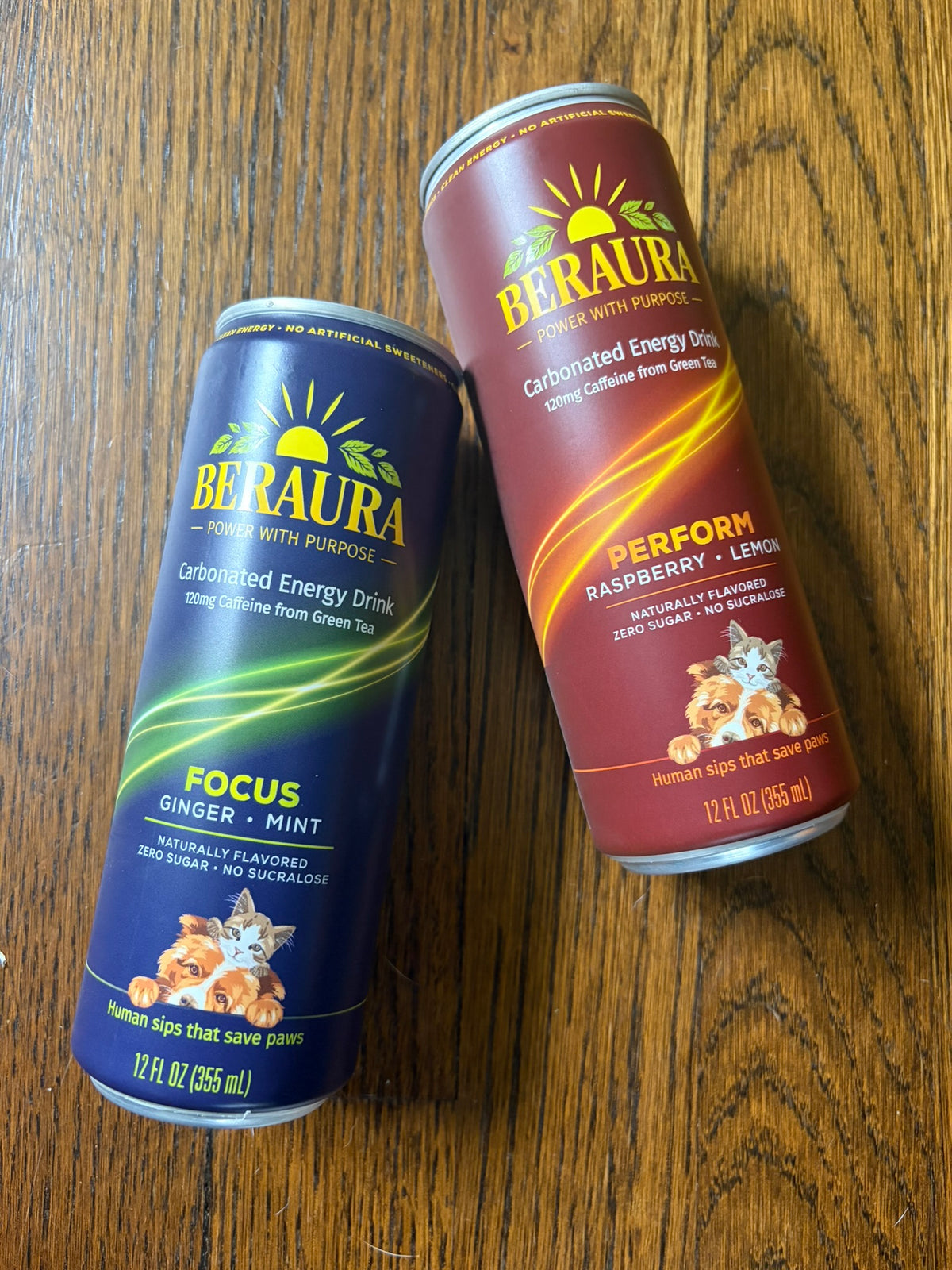 Carbonated Energy Drink Variety Pack (6 FOCUS + 6 PERFORM)